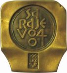 Plaketa zahvalnica dodjeljivana svim amaterima-ucesnicima u oraganizaciji takmicenja ZOI'84. Sarajevo Jugoslavija 1984.