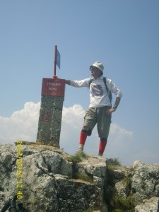 Na vrhu Trebevica 1629 m