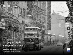 sarajevo novi snijeg